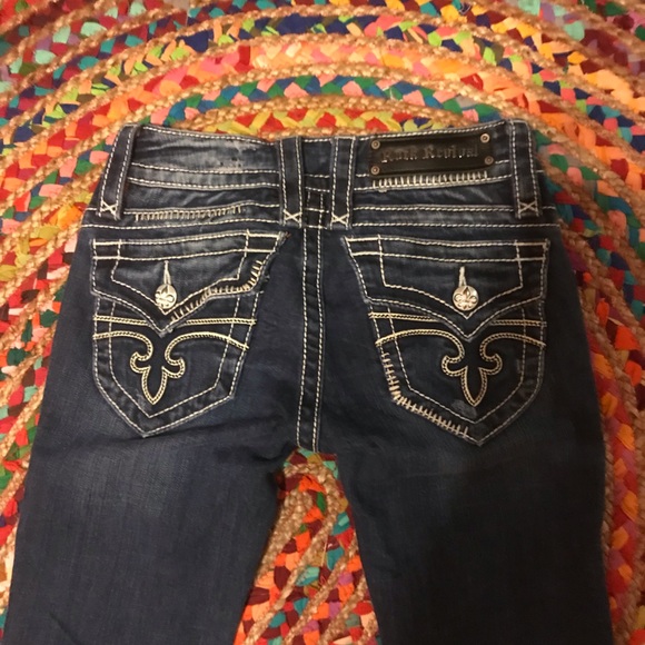 ***SOLD***Rock Revival Jen Boot Jeans! Size 26/32 - Picture 7 of 7